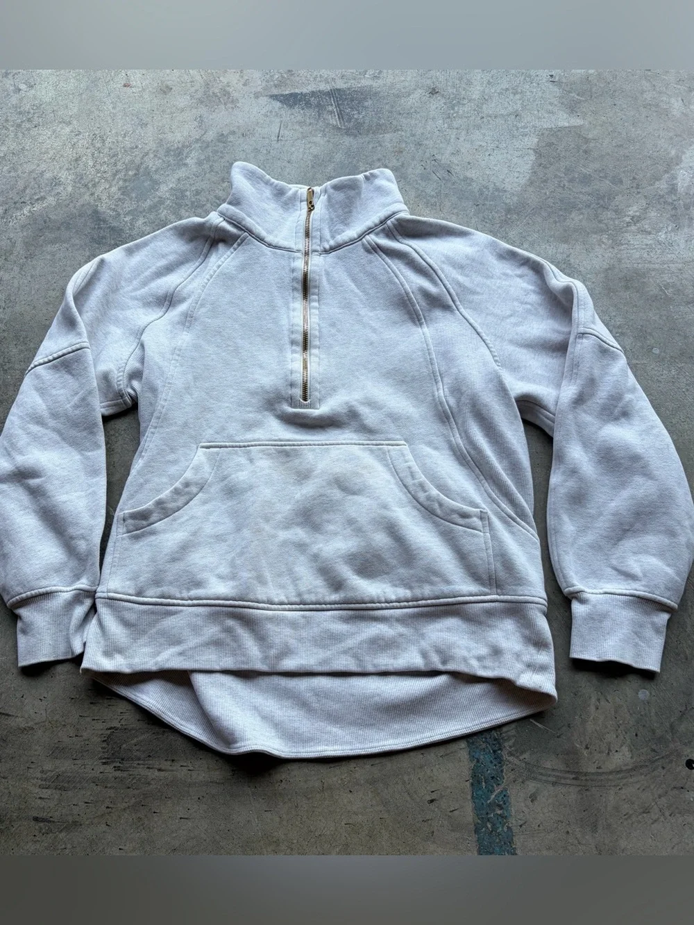 Lululemon Scuba Sweater Funnel Neck Oversized Sweatshirt Pullover L